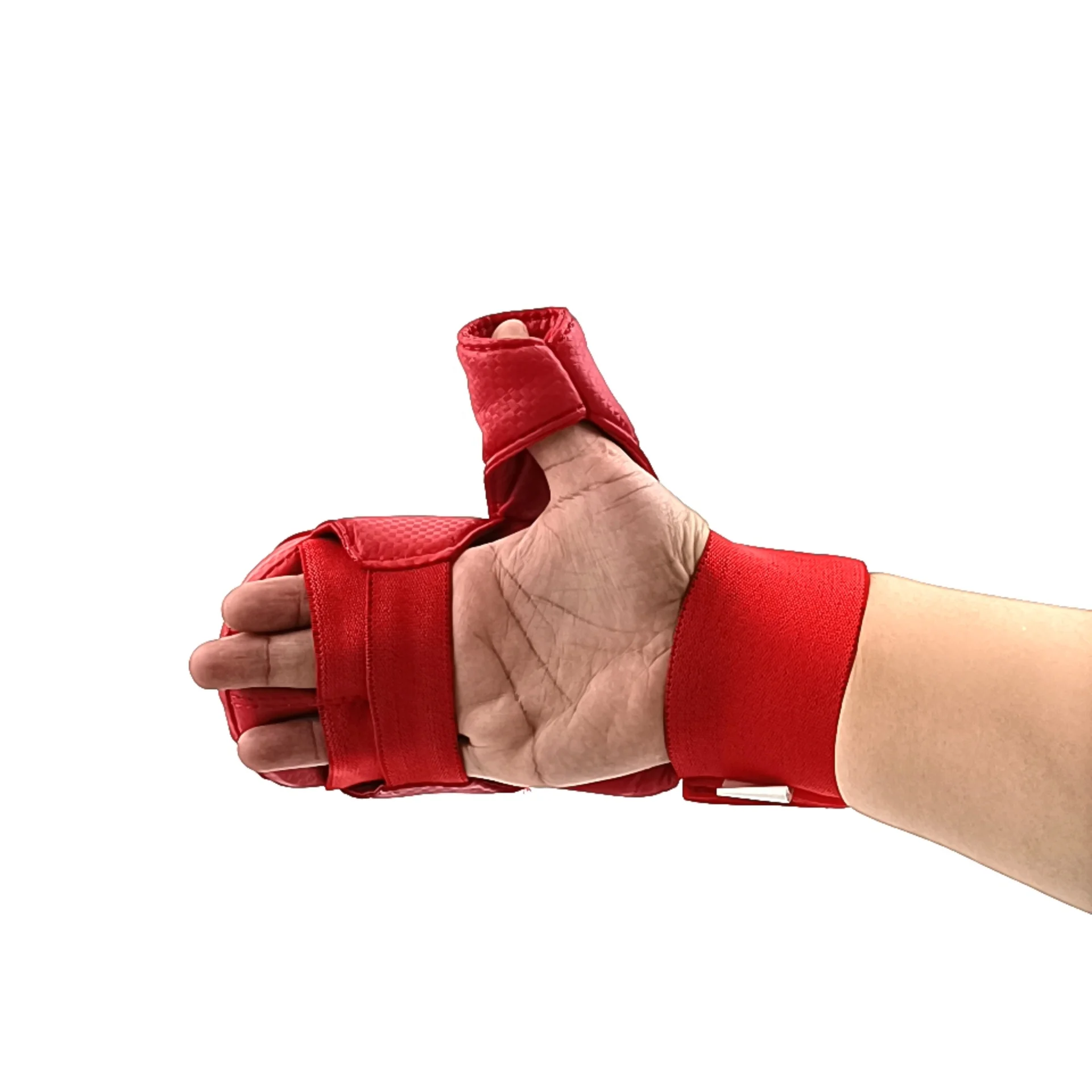 On sale cheap China factory OEM WKFtraining sparring karate hand mitt gloves