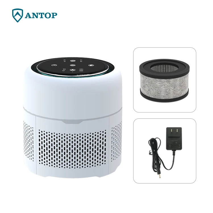 
2021 Popular Mini Ionizer Desktop UV Hepa Air Purifier for Home with True Hepa 