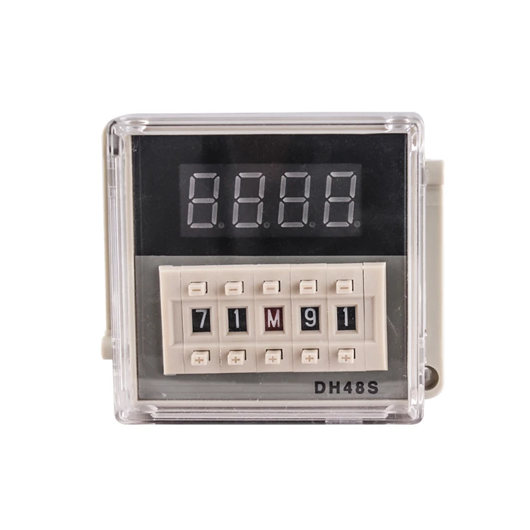 DH48S 0.1s to 99h 24V 110V  220V Digital repeat cycle timer relay