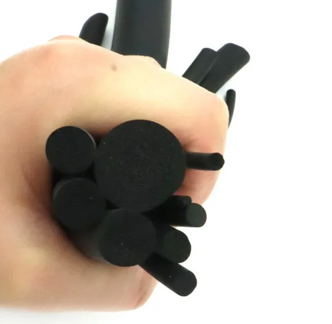 Various OEM Extruded Profiles Silicone Rubber Seal Strip for glass door window gaps