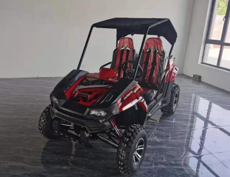 China atv for sale Buggypro 400cc steel frame side by side 4x2  Snowmobile UTV