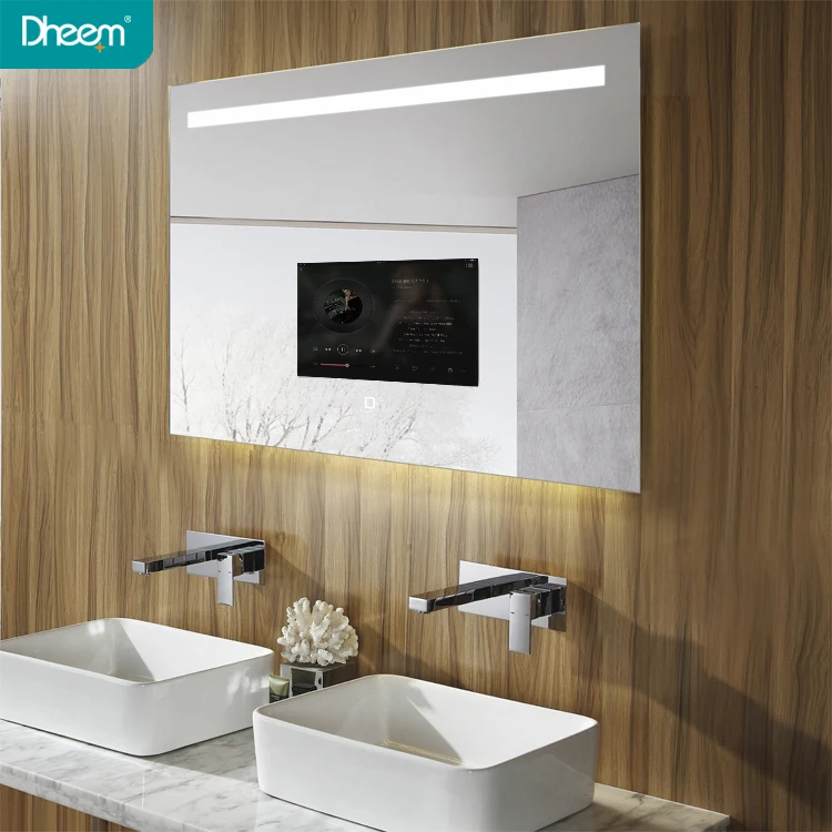 
Hot Hotel Smart LED Mirror with TV for Advertisement 