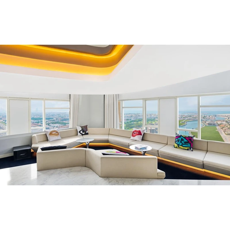 
Quality Guaranteed Round Tea Table Wardrobe And Mini Bar Luxury Sofa Living Room Furniture Sets Modern 