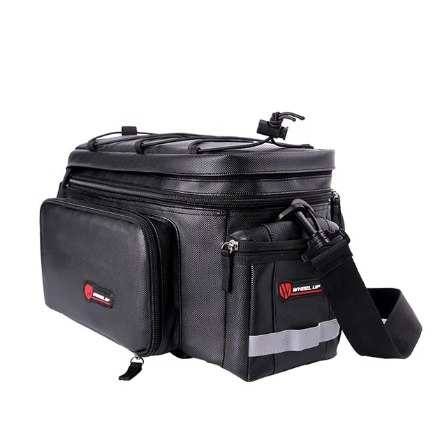 WHEEL UP Capacity 9L Expandable to 25L Bike Travel Trunk Waterproof Bicycle Travel bag Rear Bags