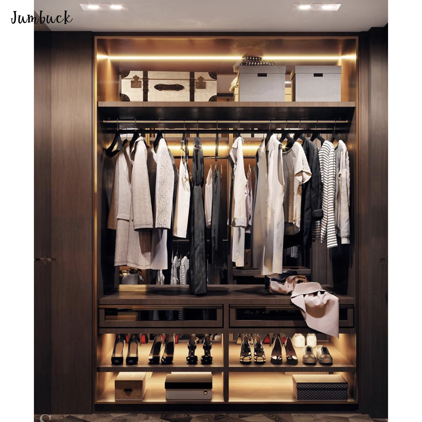 Latest wardrobe design build in wood white closet organizers easy wardrobe storage closet