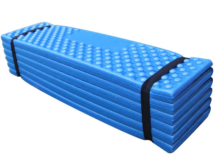 Factory Direct Outdoor Foldable Single Thickened Camping Mat Egg Trough Moisture-Proof Mat