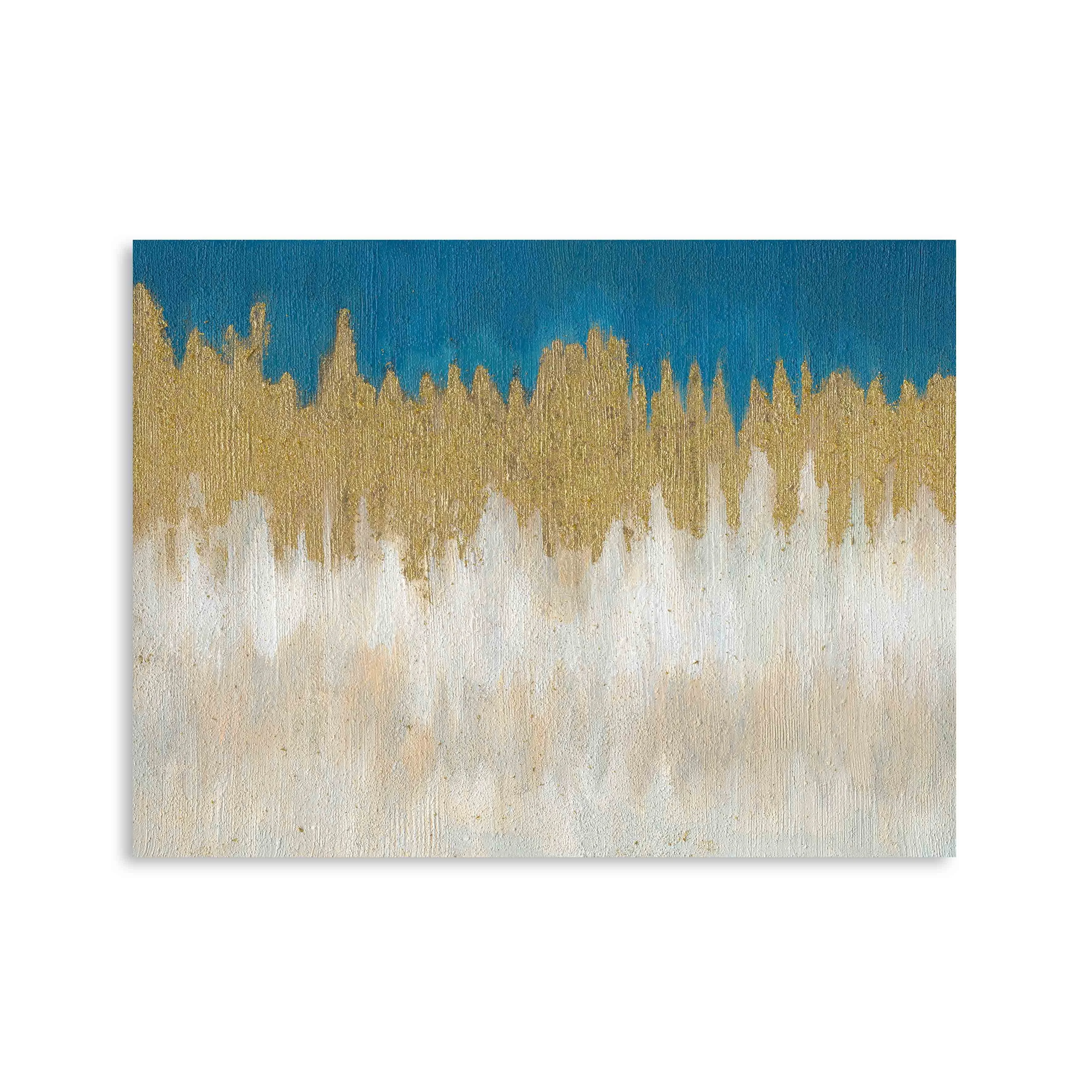 Luxury Large Modern Handmade Canvas Art Work Hotel Furniture Home Decor Acrylic Gold Foil Abstract Oil Painting