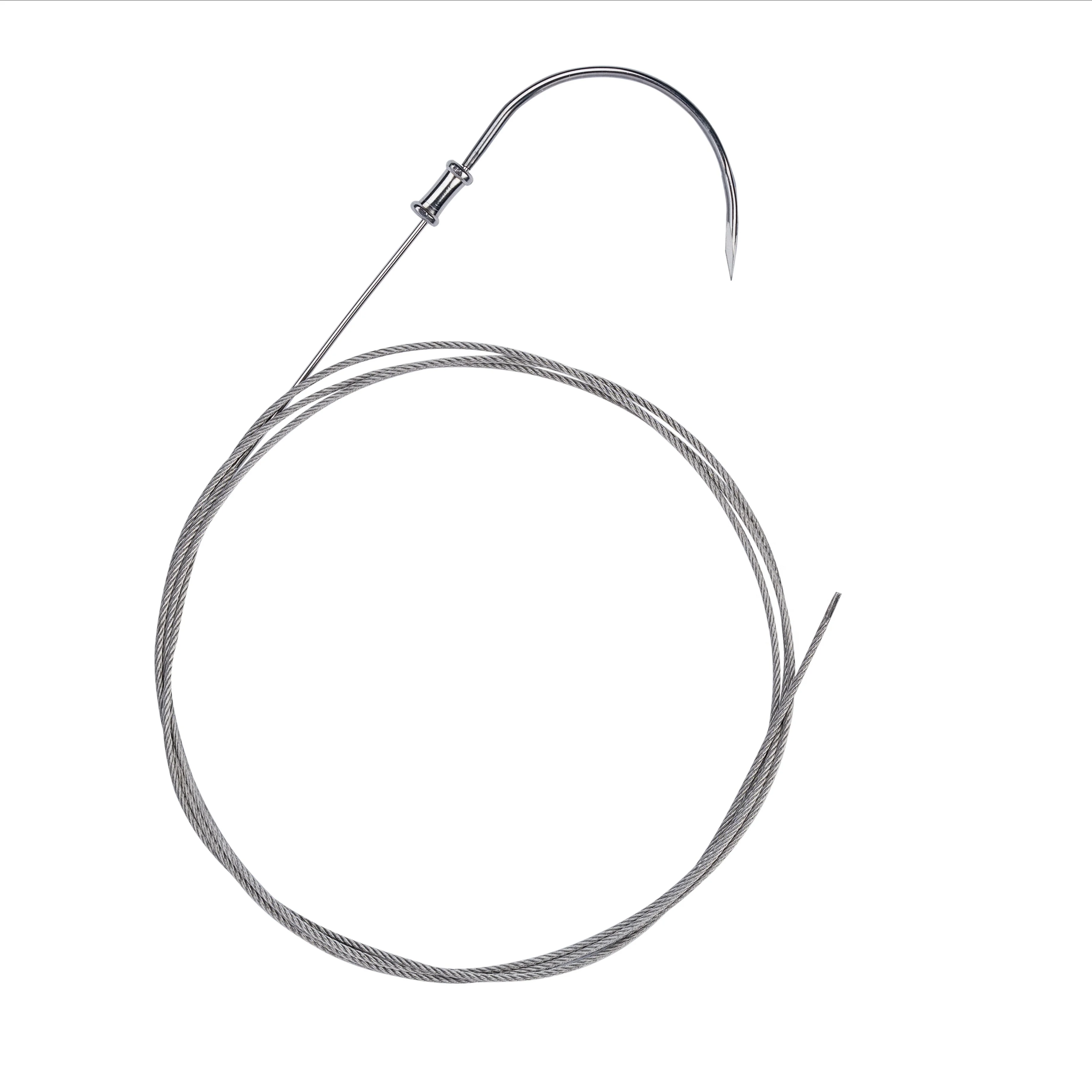 sternal metal cable suture with needle