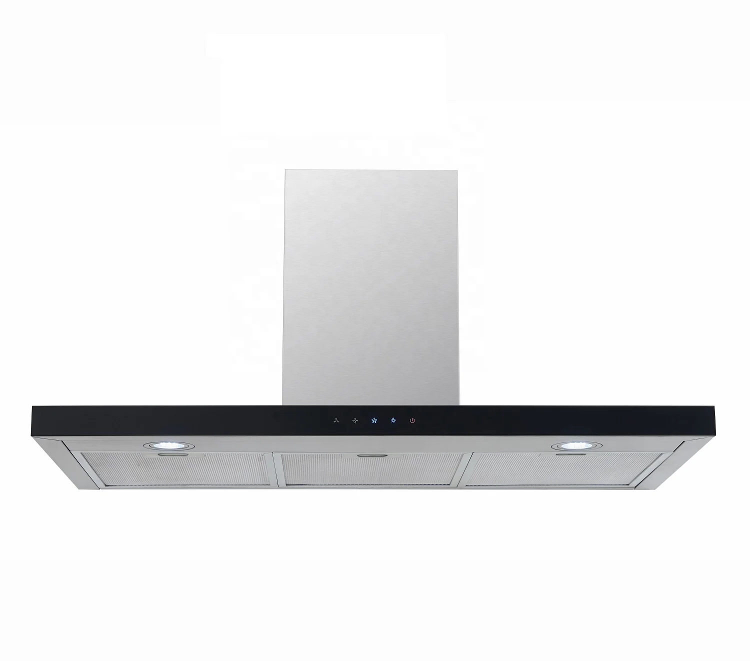 
OEM Brand Strong Power Home Wall Mounted Copper T shape Kitchen Cooking Smoke Absorption Range Hoods 