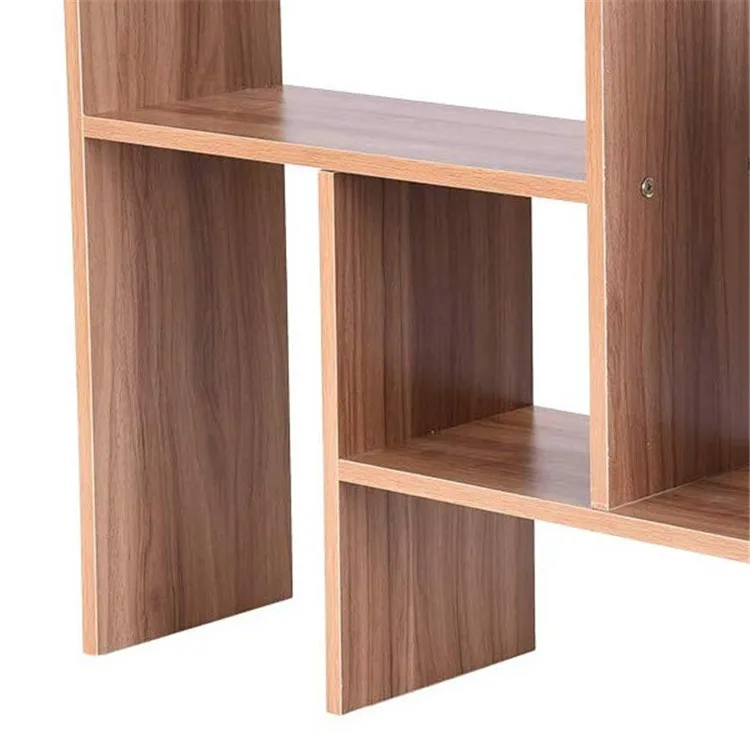 Multifunctional Expandable Desktop Organizer Storage Shelf Countertop Bookcase Display Rack Small Bookshelf for Home Office