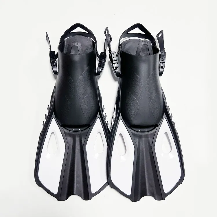 Adult Size TPR+PP Professional training flippers underwater swimming TPR rubber scuba free diving fins