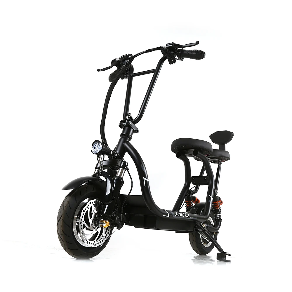 
500w 2 wheel citycoco off road mobility folding smart e scooter 