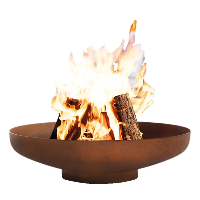 garden corten steel bbq outdoor fire pits