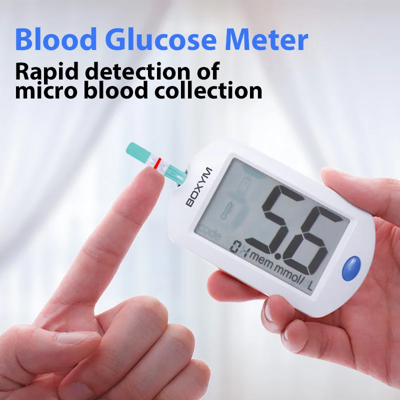 Многофункциональный глюкометр тестовые полоски измеритель уровня глюкозы в крови
