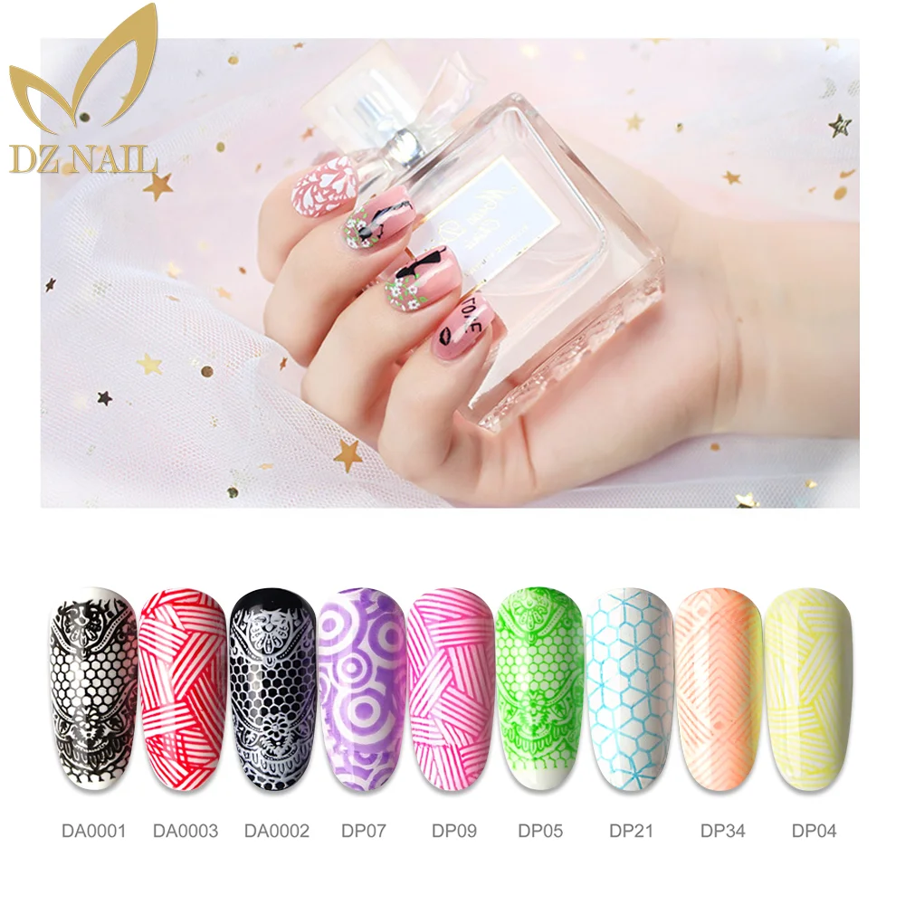 Новое поступление OEM-этикетка на заказ полуперманентный УФ-гель для стемпинга ногтей