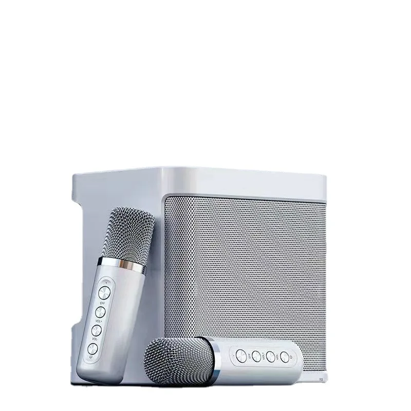 Wireless Bluetooths Karaoke Players Karaoke Party Speaker with Dual Wireless Microphone