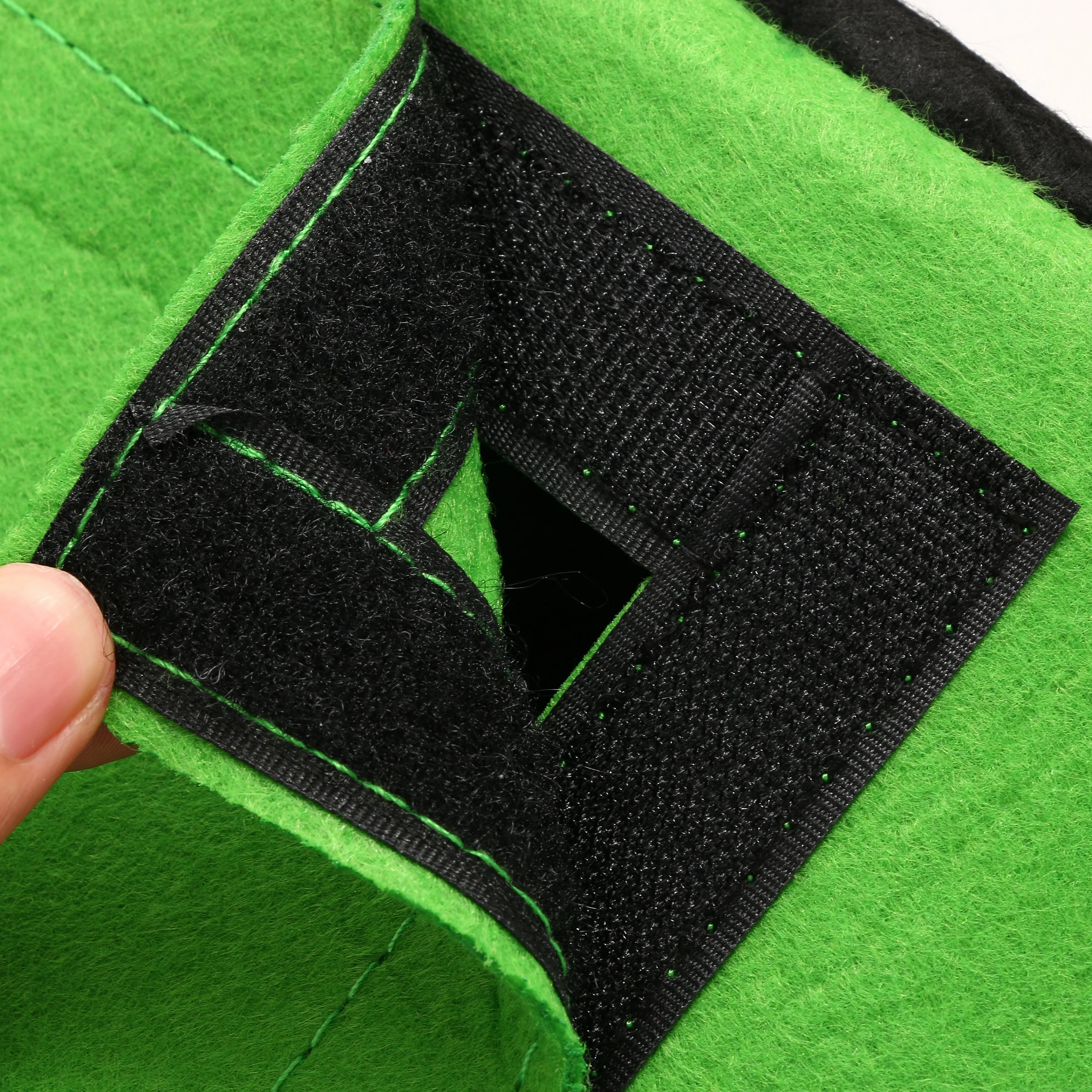 Factory customized 3 / 5 / 7 / 10 / gallon planting fabric basin bag black potato planting bag