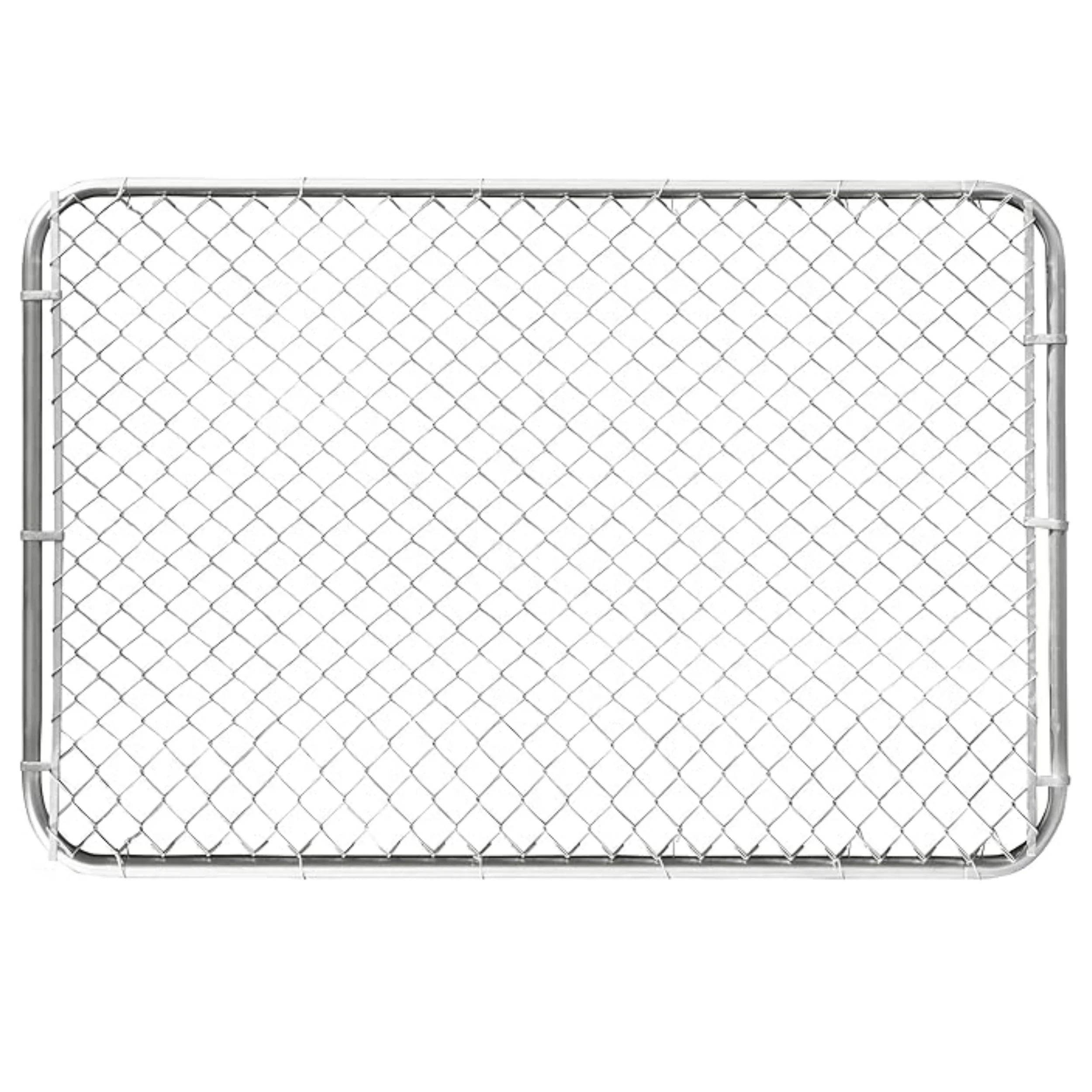 Регулируемый комплект ограждений из звеньев цепи сверхмощные пешеходные ворота для прогулок жилых наружных дворовых патио