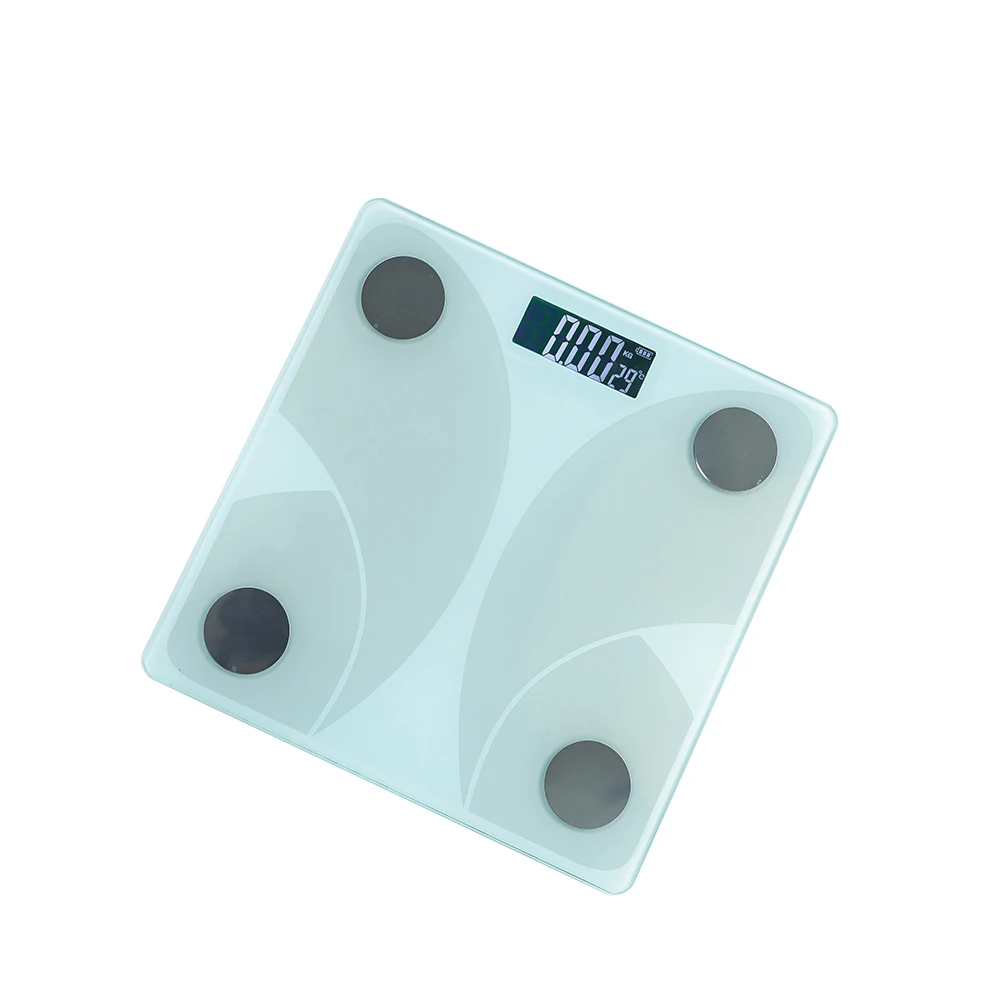 180 кг большие Дисплейные весы для веса тела умная весовая шкала с частотой сердечных сокращений жировых мышц