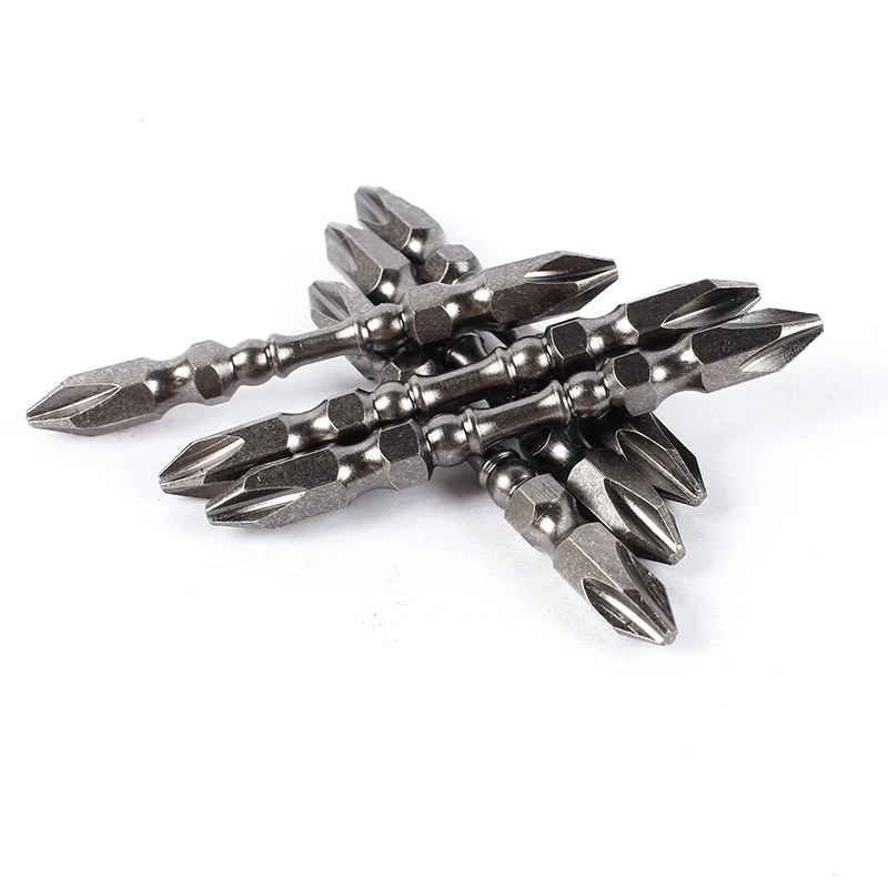 New Designed OEM Service Top selling Screwdriver Bit Sleeve Nunchaku S2 65mm Ph2 Black Nickel Big Head