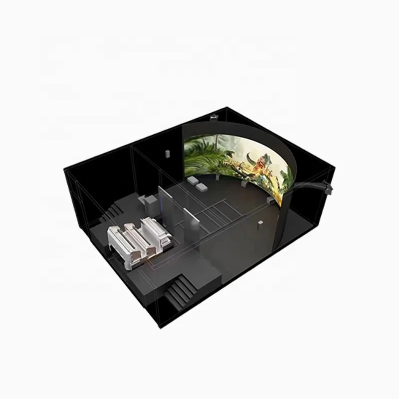 Иммерсивный кинотеатр: массивные фильмы связанные Интеллектуальные Сиденья и ультра-реалистичный опыт