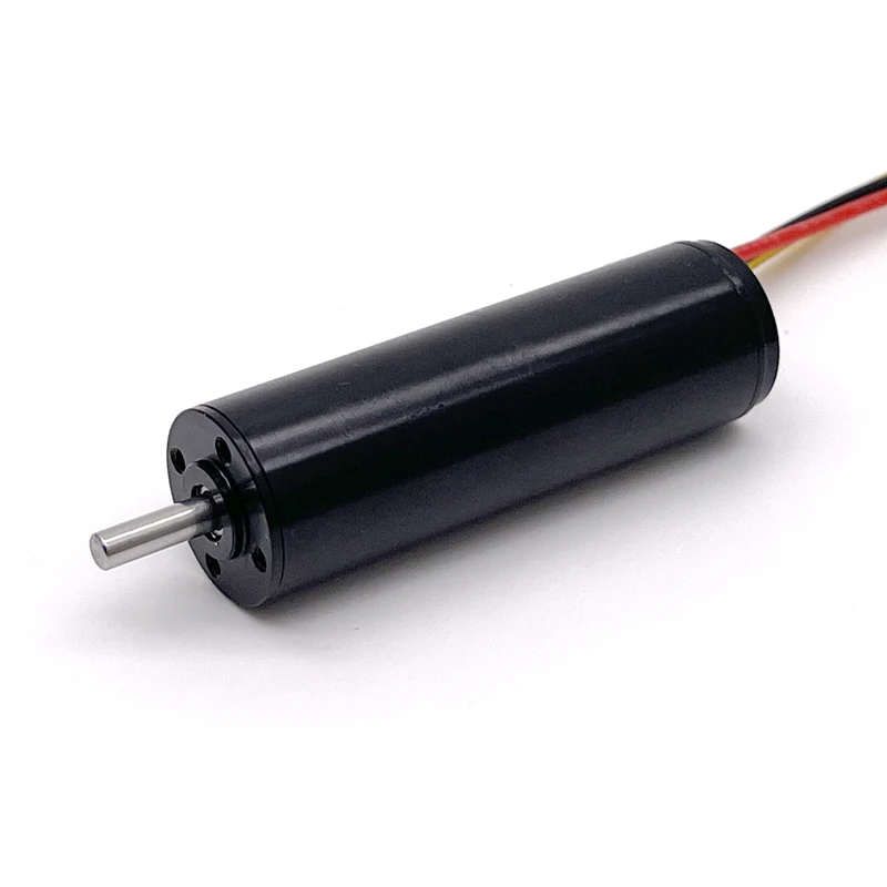 New Design 12V 24V 16mm High-Speed Bldc Slotless Brushless Dc Motor with Hall Sensors Permanent Magnet Construction