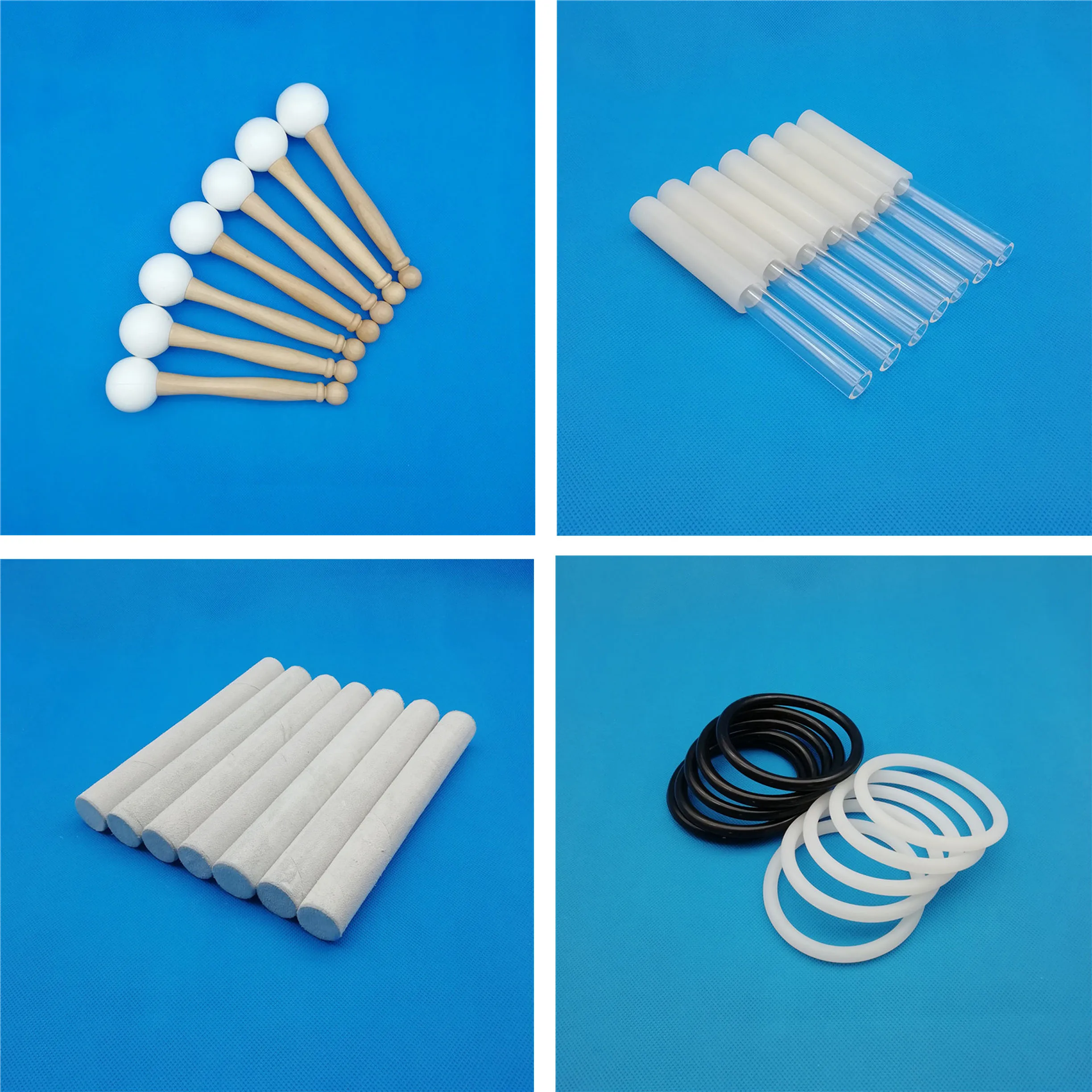 High Quality Frosted Crystal Singing Bowl Set