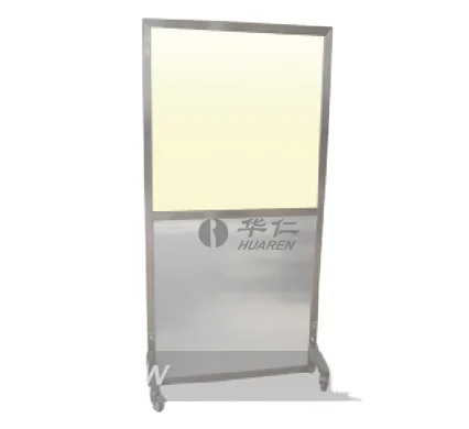 
HUAREN CE bespoke customizable radiation barrier X ray protective mobile screen shield 