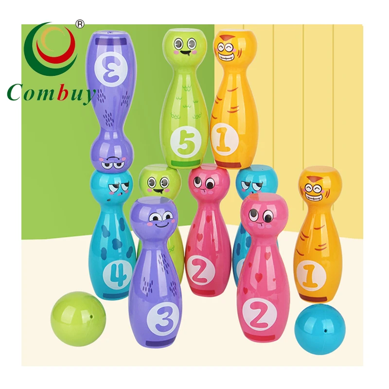 Activity play game education colorful ball kids bowling set toys