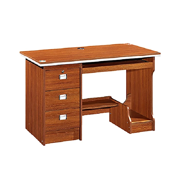 Modern Simple Wooden Office Desk with Four Drawers Modern Design Office Furniture Modular Studying Table for Adults