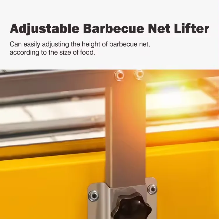 Hot Selling Outdoor Stall Street Grill Roast Fish Oyster Propane Gas Commercial BBQ Grills Factory Price