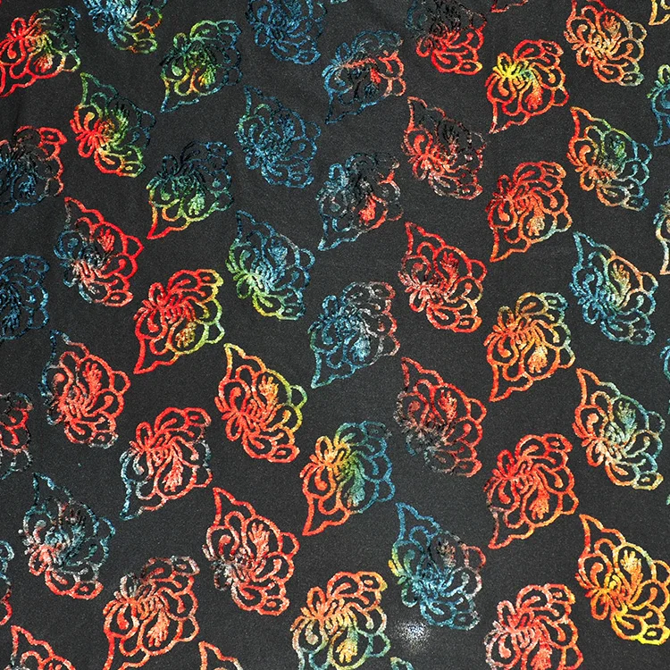 Китайские вязаные и окрашенные жаккардовые женские модные ткани