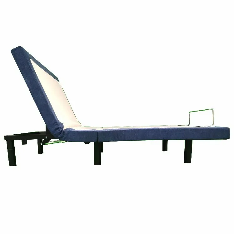 Tanhill Smart Adjustable Electric Massage Bed Base Foldable Up-Holstered Design