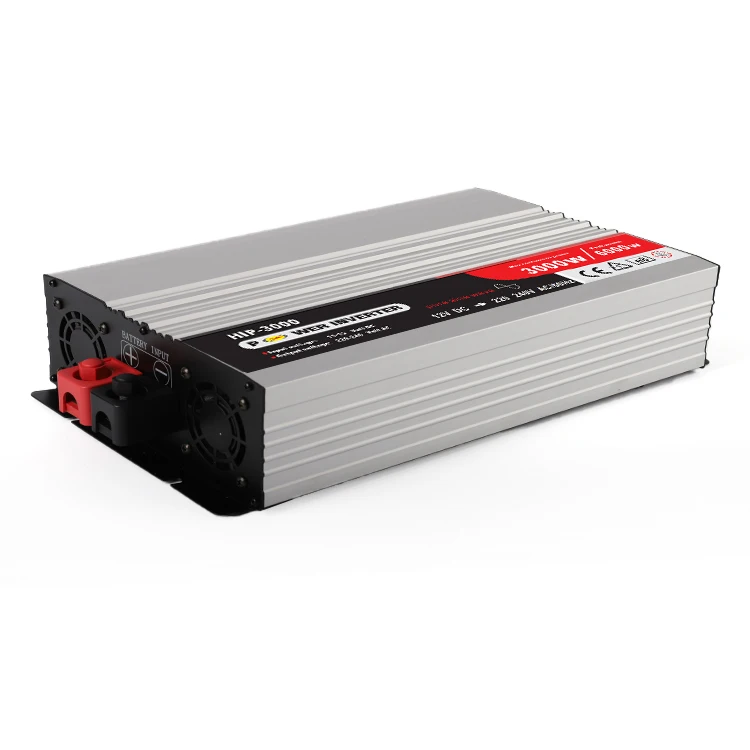 
3000W 12v/24v/48v dc to ac 110v/120v/220v/230v/240v pure sine wave inverter 
