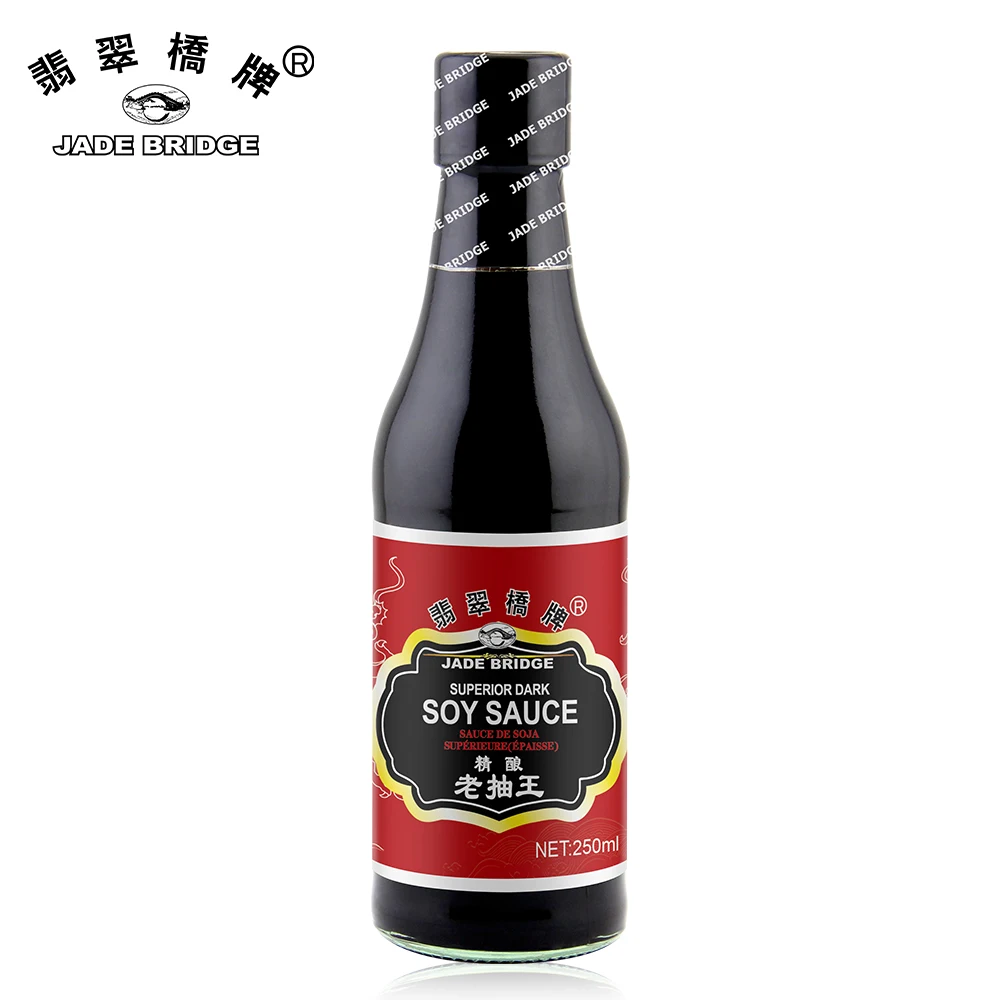 150ml Iso China Supplier Bottle Packing Superior Soybean Dark Soya Soy Sauce