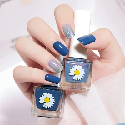 8ml Private Label Vegan Non Toxic Permeable Kids Peel Off Nail Polish water Base Nail Polish