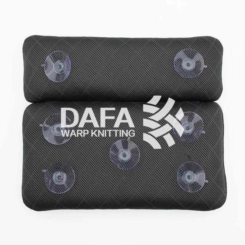 Spa 3D breathable bathroom non-slip spa pillow bath pillow cushion