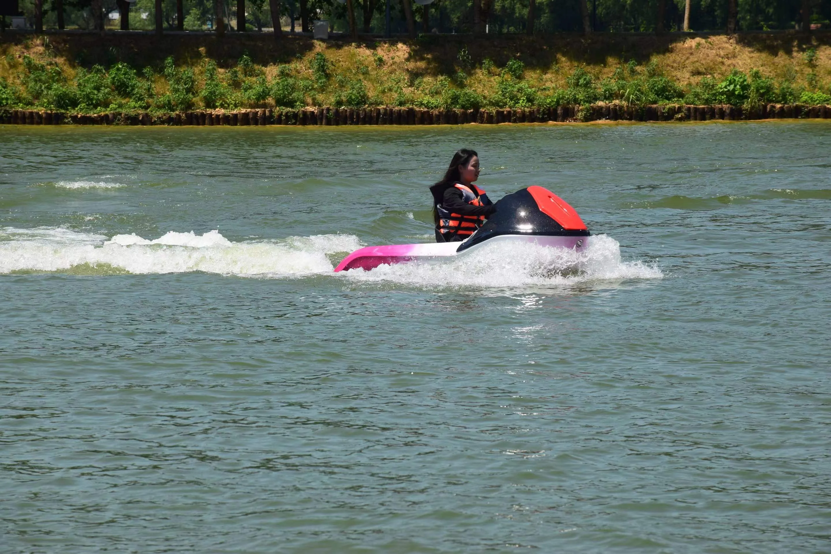 Water Go Karting Racing Electric Aqua Go Kart Mini Jet Ski Boat For Sale