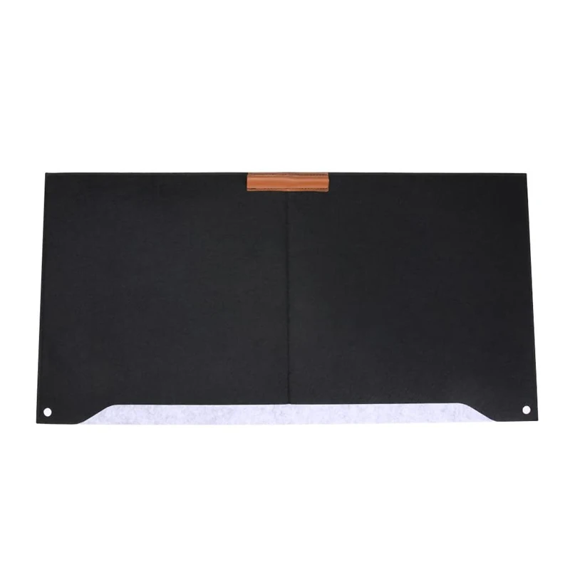Wholesale High quality Foldable Pen Stationery Holder Mat A4 Files Cover Two-Layer Felt Desktop Mouse Pad