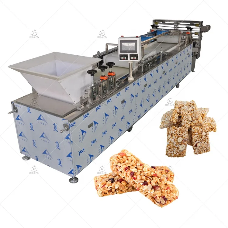 Peanut Brittle Sesame Bar Forming Machine Muesli Bar Making Machine Protein Bar Production Line