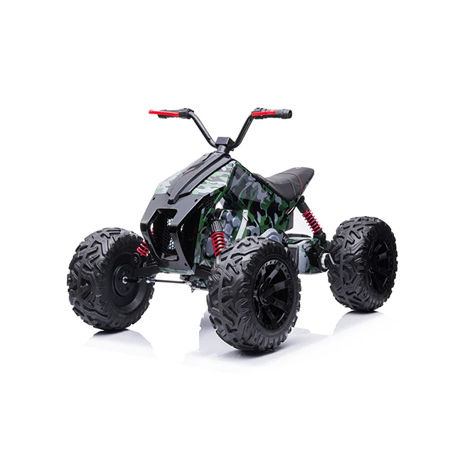 Child Electric Motor CAR Toy Car Black Color Plastic for ATV Kids Music Led Light USB Power Battery Style Story