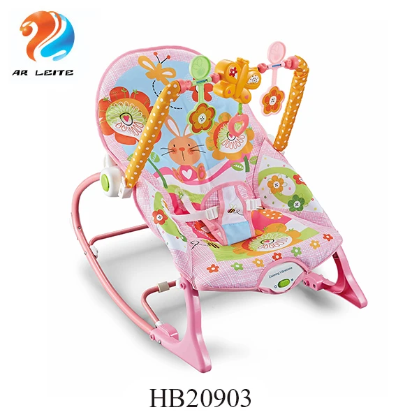 
New cheap plush safety cute infant electric musical sleeping swing chair baby rocking chair baby bouncer with vibration 