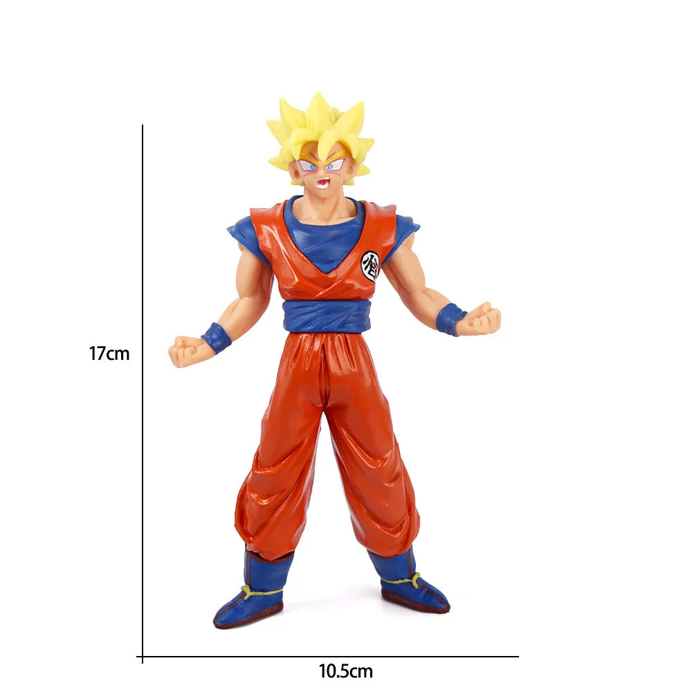 W-305 Anime PVC Action Figure 15 Style Broly Goku Vegeta Figures 18cm Creative Anime Character Model Toys