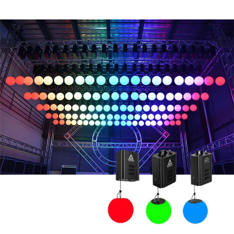 N-36 Dj Wedding 3m Height LED Kinetic Ball Stage lights