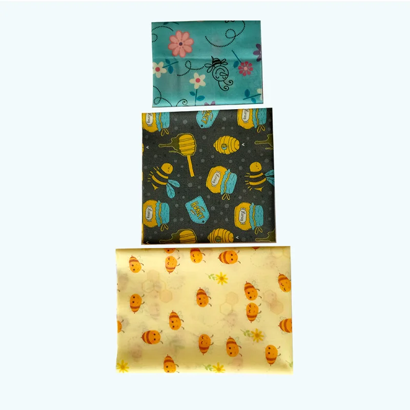 Новые экологически чистые продукты многоразовые обертки для хранения продуктов из пчелиного