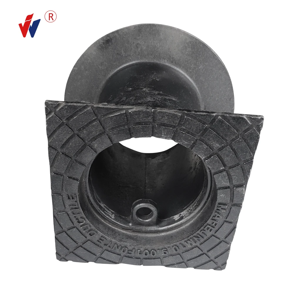 EN124 B125  to protect water meter box for fire fighting with black bitumen painting ductile iron fire Hydrant box