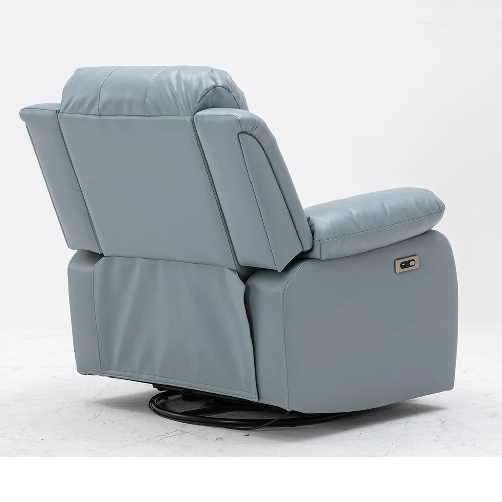 Cinema Theater Wholesale  Electric  Power  Recliner Sofa Chair With 360 Swivel  Rock