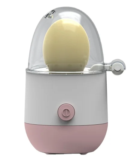 Mini portable electric egg boiler 1pc rapid egg cooker easy to peel hard medium soft boiled eggs maker steamer