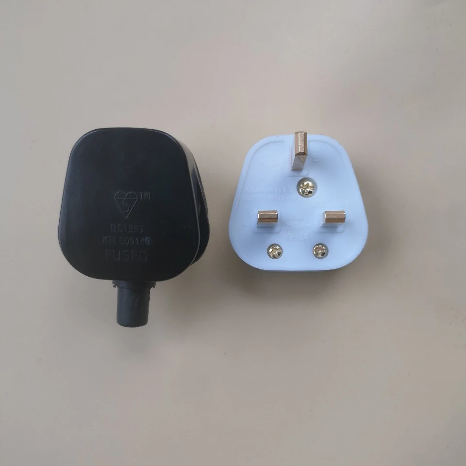 British Standard Power Supply Wiring Plug 13A Ampere BS With Fuse Plug Household Wire Assembly Plug