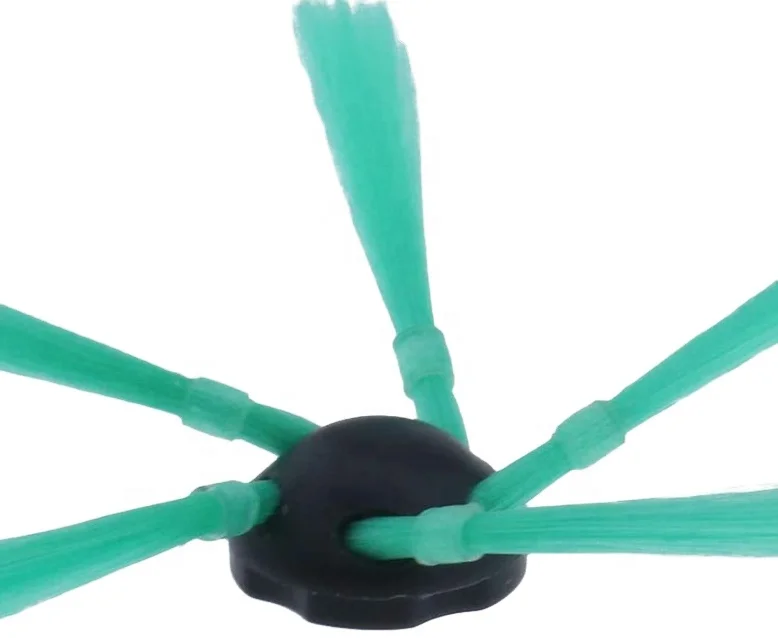 Five Arms Side Brush Black Household Vacuum Cleaner Side Brush For Vorwerk 200 Series